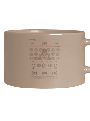 Vader na svetru hrnek makronka Brown Macaron