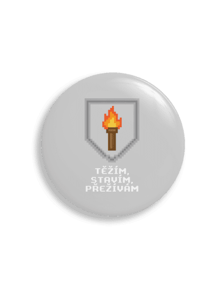 Těžím, stavím placka uni