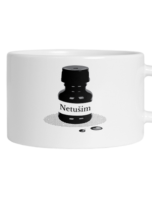 Netušim hrnek makronka White