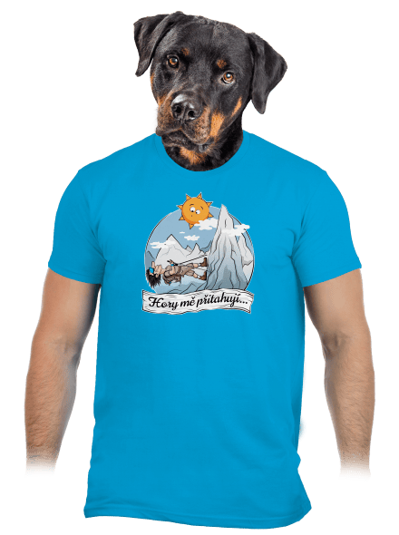 Hory mě přitahují pánské tričko Atoll