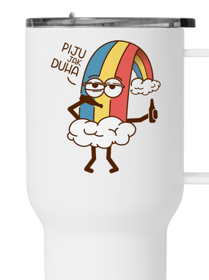 Piju jak duha termohrnek White