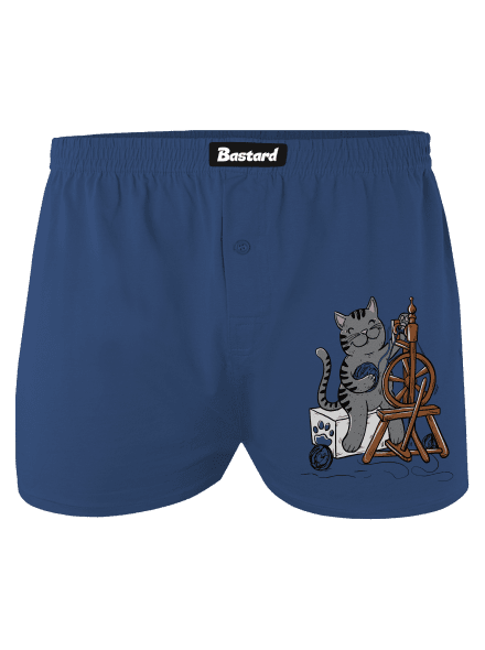 Kočka přede pánské trenky Blue
