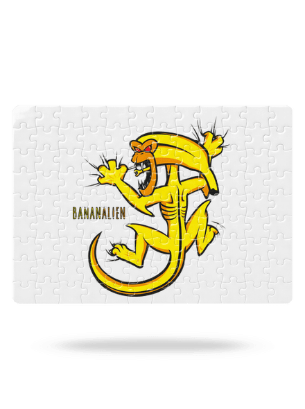 Bananalien puzzle White