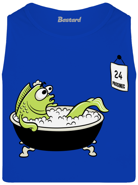 Poslední koupel pánské tílko Royal Blue