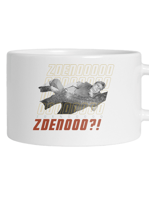 B18: Bába pod kořenem hrnek makronka White