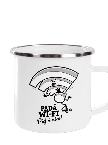 Padá wi-fi plecháček White