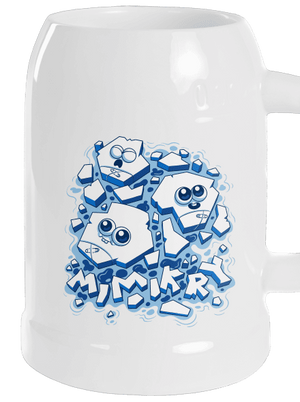 Ledové mimikry půllitr White