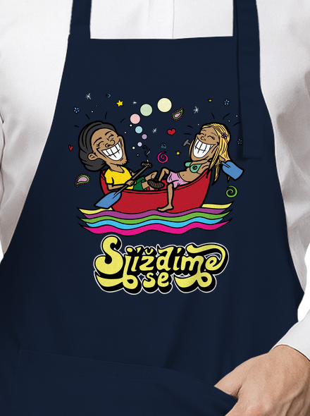 Sjíždíme se zástěra Navy