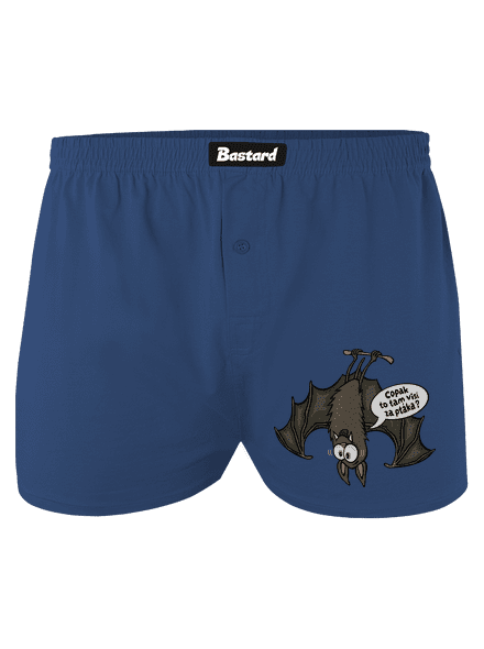 Visící netopýr pánské trenky Blue