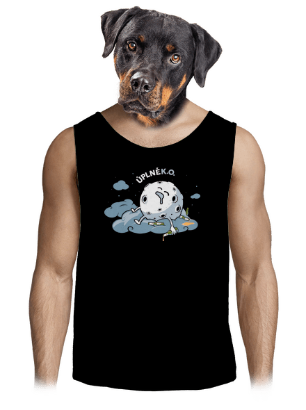 Úplně K. O. pánské tílko Black