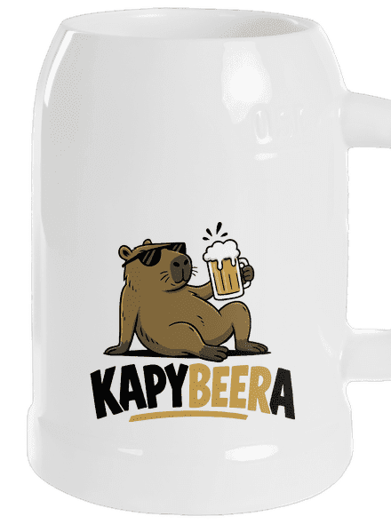 Kapybeera půllitr White