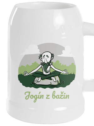 Jogín z bažin půllitr White