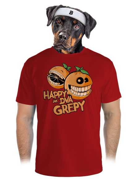 Happy grepy pánské sportovní tričko Red Mal