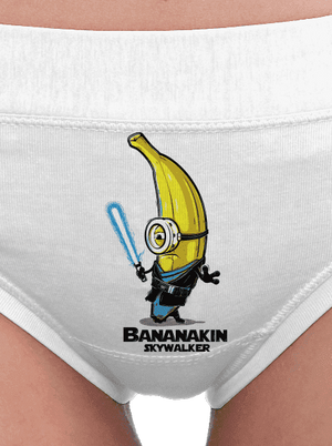 Bananakin Skywalker dámské kalhotky White