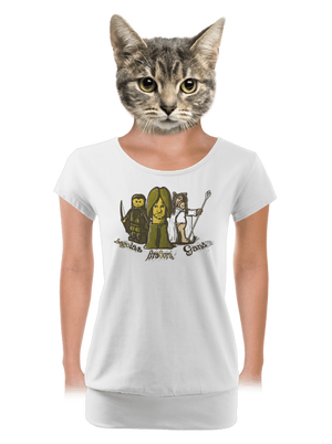 dámské tričko s lemem