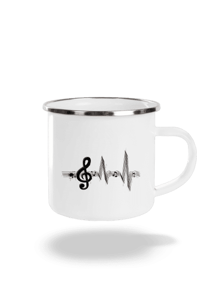Žiju muzikou plecháček White