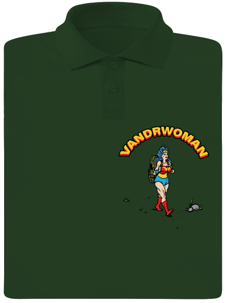 Vandrwoman pánská polokošile Bottle Green Mal