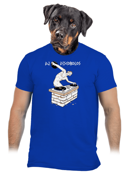 DJ Discobolos pánské tričko Royal Blue
