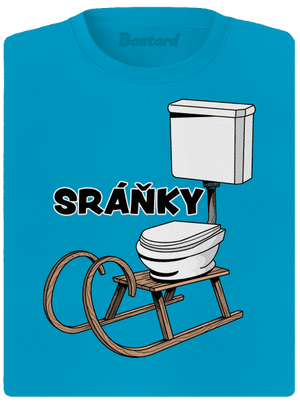 Sráňky dámské sportovní tričko Blue Atol