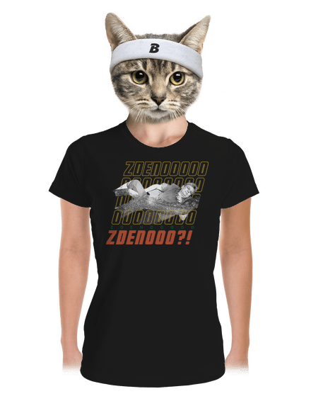 B18: Bába pod kořenem dámské sportovní tričko Black