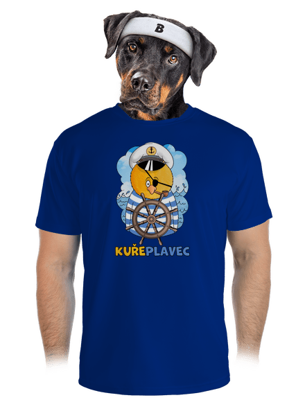 Kuřeplavec pánské sportovní tričko Royal Blue Mal