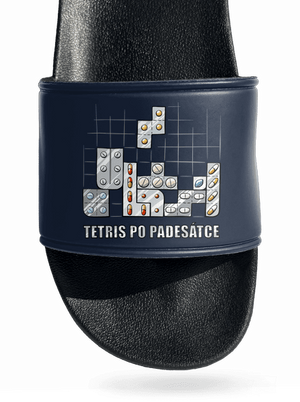 Tetris po padesátce  pantofle Navy