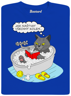 Jak všechny naštvat pánské tričko Royal Blue