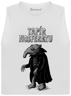 Tapír Nosferatu dámské tílko volné White