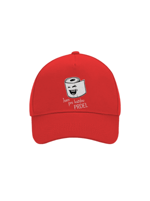 Prdel kšiltovka baseballka Classic Red