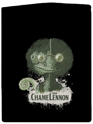 ChameLennon dámská mikina na zip Black