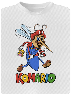 Komario dětské sportovní tričko White