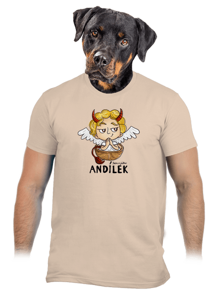 Andílek pánské tričko Sand