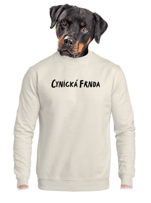 unisex mikina bez kapuce