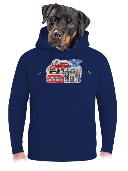 Hasiči žízně unisex mikina premium Navy