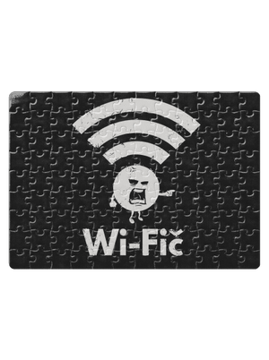 Wifič puzzle White
