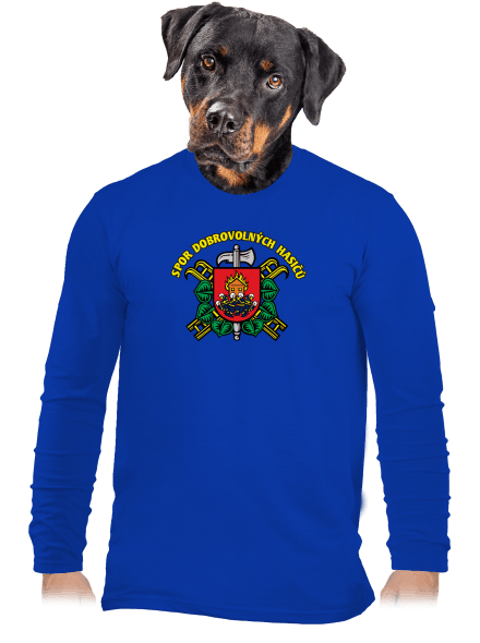 Spor dobrovolných hasičů pánské dlouhý rukáv Royal Blue