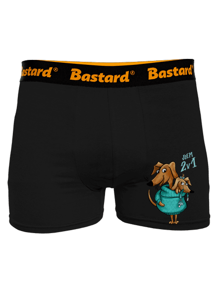 Jsem dva v jednom boxerky Black