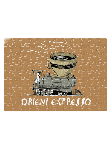 Orient expresso puzzle White