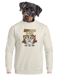 unisex mikina bez kapuce