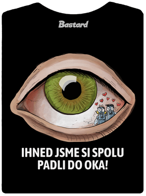 Padli do oka dámské tričko Black