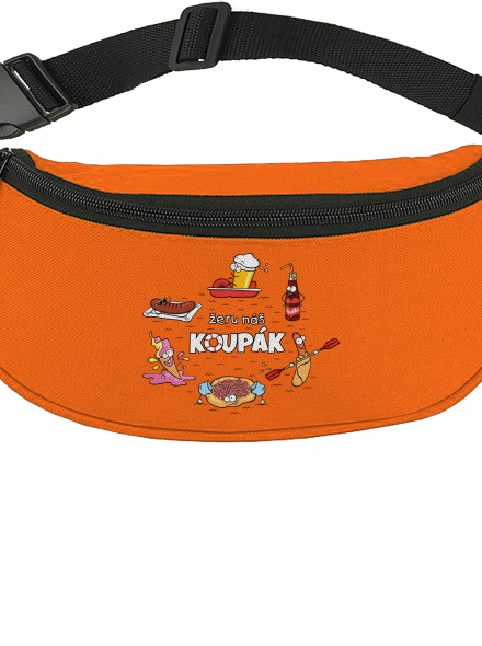 Český koupák ledvinka Orange