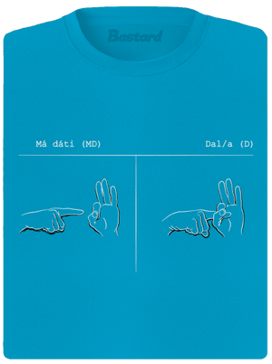 Má dáti dal dámské sportovní tričko Blue Atol