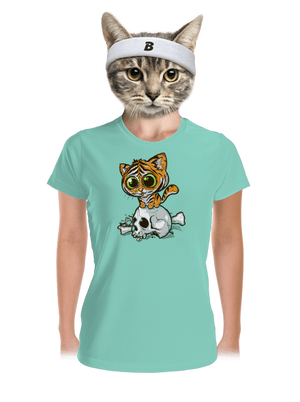 Tygřík dámské sportovní tričko Mint Mal