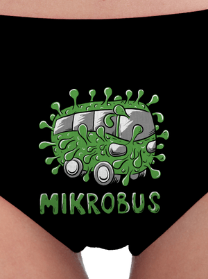 Mikrobus dámské kalhotky Black