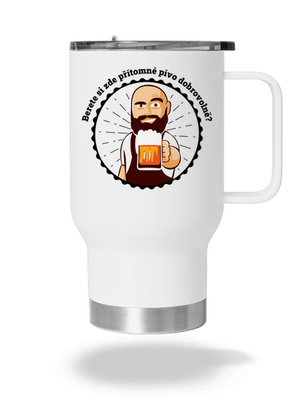 Pivo dobrovolně termohrnek White