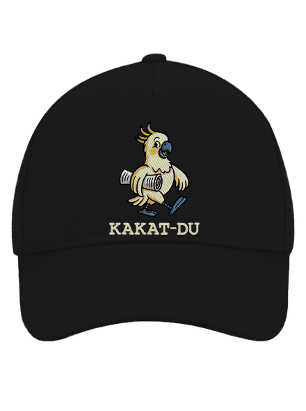 Kakat-du kšiltovka baseballka Black