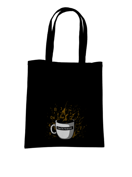 Hackpresso  taška Black