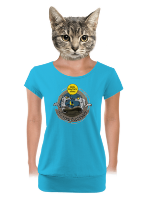 dámské tričko s lemem