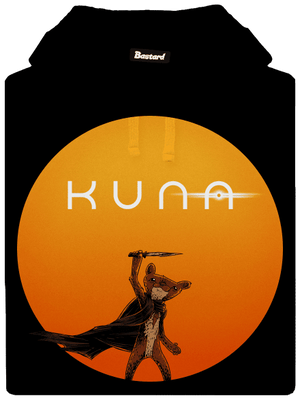 Kuna pánská mikina klokanka Black