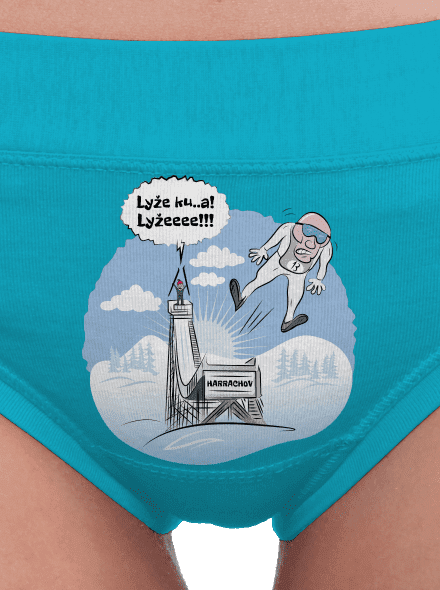 Lyže dámské kalhotky Turquoise